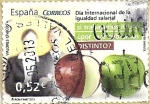 Sellos del Mundo : Europa : Espaa : Dia de la igualdad