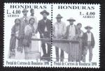 Stamps : America : Honduras :  Instrumentos Musicales Autóctonos Mesoamericanos