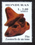 Stamps Honduras -  Instrumentos Musicales Autóctonos Mesoamericanos