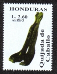Stamps : America : Honduras :  Instrumentos Musicales Autóctonos Mesoamericanos