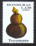 Stamps Honduras -  Instrumentos Musicales Autóctonos Mesoamericanos