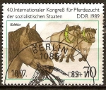 Sellos de Europa - Alemania -  40a Congreso Internacional para la cría de caballos de los estados socialistas(DDR).