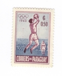 Sellos de America - Paraguay -  Juegos olímpicos 1960