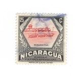 Stamps Nicaragua -  Homenaje a la fuerza aérea nacional