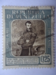 Stamps Venezuela -  1819-1959- 140º Aniversariode la Muerte  del General José Antonio Anzoategui