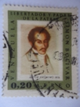 Stamps Venezuela -  Libertador y Padre de la Patria Simón Bolívar - pintura Anónimo 1816 