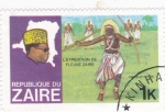 Stamps Democratic Republic of the Congo -  DANZA POPULAR