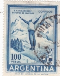 Stamps Argentina -  DEPORTES DE INVIERNO