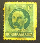Stamps America - Cuba -  Jose Martí