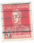 Sellos de America - Argentina -  GENERAL JOSÉ DE SAN MARTÍN