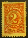 Stamps Colombia -  Lit. Nacional