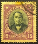 Stamps : America : Chile :  Joaquin Prieto