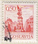 Stamps : Europe : Yugoslavia :  4 Ciudad