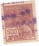 Sellos de America - Brasil -  MERCURIO