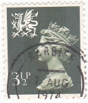 Stamps United Kingdom -  ISABEL II, emisión de ESCOCIA
