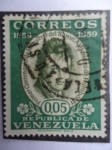Stamps Venezuela -  Prímer Centenareio de la Muerte del Barón Alejándro de Humboldt 1859-1959
