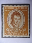 Sellos de America - Venezuela -  Prímer Centenario de la Muerte del Barón Alejándro de Humboldt 1859-1959