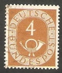 Stamps Germany -  10 - Corneta Postal