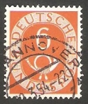 Sellos de Europa - Alemania -  12 - Corneta Postal