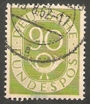 Sellos de Europa - Alemania -  24 - Corneta Postal