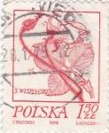 Sellos de Europa - Polonia -  FLORES
