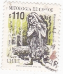 Stamps Chile -  MITOLOGÍA CHILOE