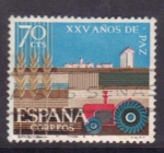 Stamps Spain -  XXV años de Paz