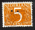Stamps Netherlands -  Números 