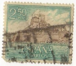 Stamps : Europe : Spain :  1813.- Castillos de España. (II Serie). Peñiscola (Castellon)