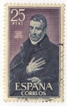 Stamps : Europe : Spain :  1961.- Personajes Españoles. Juan de Avila (1500-1569)