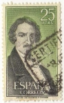 Stamps Spain -  2072.- Personajes Españoles.Jose de Espronceda.(1808-1842)