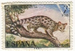 Stamps : Europe : Spain :  2106.- Fauna Hispanica.(II Serie). Gineta.