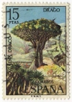 Stamps : Europe : Spain :  2124.- Flora. Drago