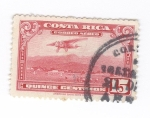 Stamps Costa Rica -  Correo aereo
