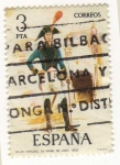 Stamps Spain -  2279.- Uniformes Militares.(V Grupo)