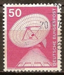 Stamps Germany -  Industria y Tecnología(Estación terrena Raisting).