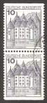 Stamps Germany -  762 b - Castillo Glücksburg