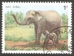 Stamps Vietnam -  775 - Elefante de Asia