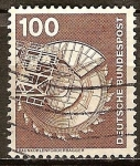 Stamps Germany -  Industria y Tecnología(excavadora de minería del carbón).