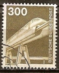 Stamps Germany -  Industria y Tecnología(Monorraíl electromagnética).