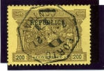 Stamps Portugal -  IV Centenario Viaje Vasco de Gama sobrecargado con Republica