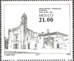 Stamps Mexico -  MONUMENTOS  COLONIALES.  EXCONVENTO  DE  TEPEJI  DEL  RÌO.  HIDALGO.