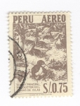 Stamps Peru -  Guanay. Principal productor de guano de islas