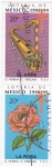 Stamps Mexico -  EL ARPA Y LA ROSA -LOTERÍA DE MÉXICO