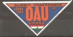 Sellos de Africa - Ghana -  CUMBRE  ACCRA  1965