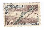 Sellos de Europa - Francia -  Puente de Tancarville