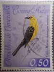 Stamps Venezuela -  Tordo Maicero - Gymnomystax mexicanus - Serie:Fauna yflora Venezolana.