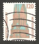 Stamps Germany -  1207 - Catedral de San Pedro, en Schleswig