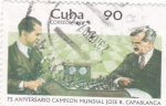 Sellos de America - Cuba -  75 ANIVERSARIO DE LA LIGA DE BÉISBOL AAA