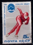 Stamps Russia -  Patinaje hielo